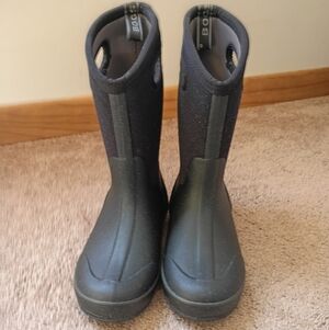 BOGS Kids Black Boots